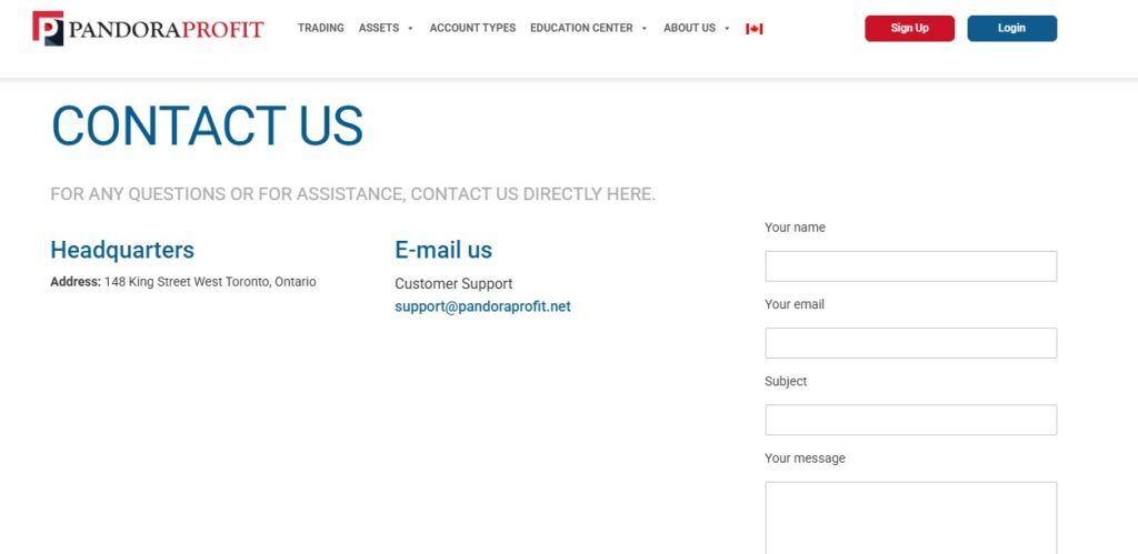 PandoraProfit Customer Support PandoraProfit Customer Support