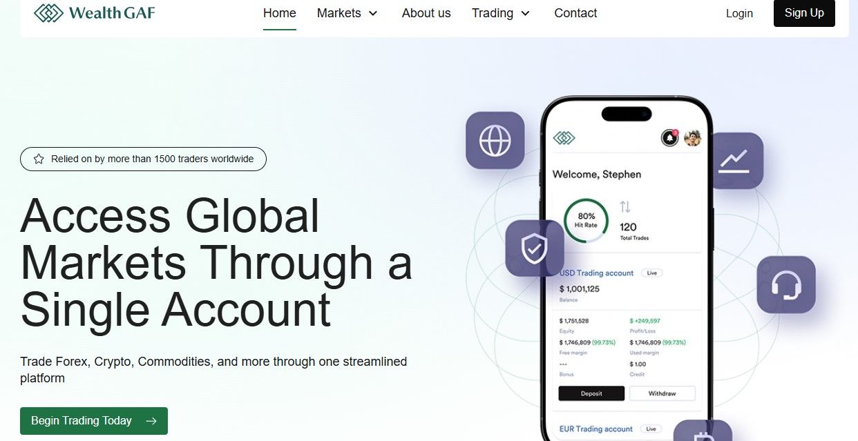 Wealth GAF Homepage Wealth GAF Homepage