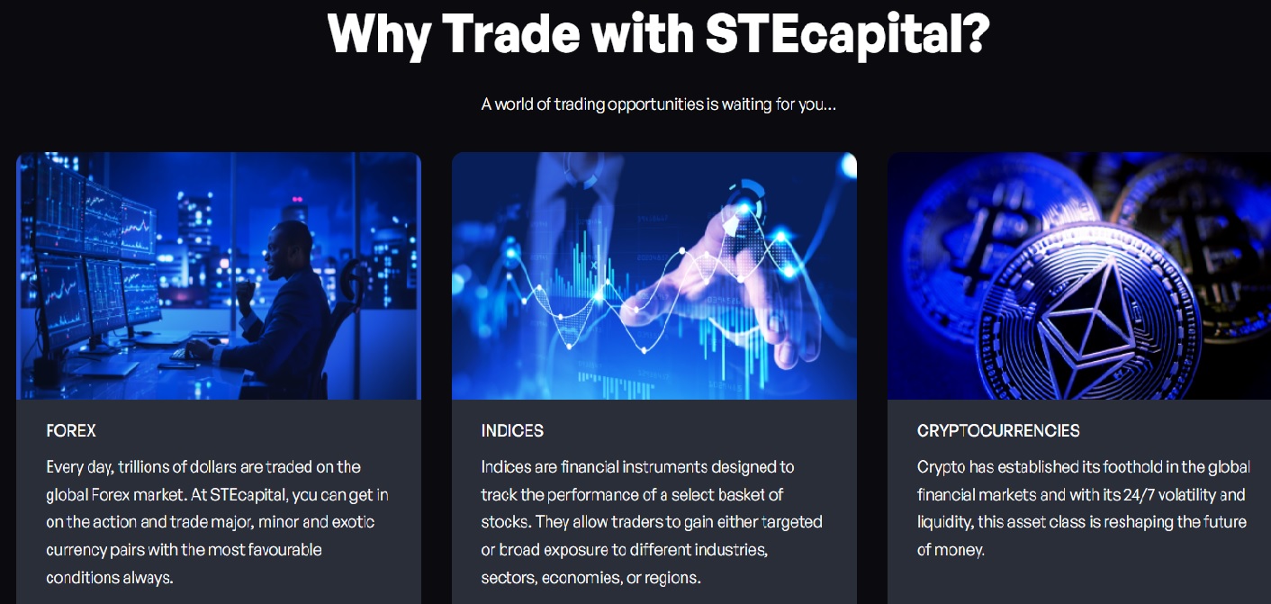 STECapital Why Trade with STEcapital