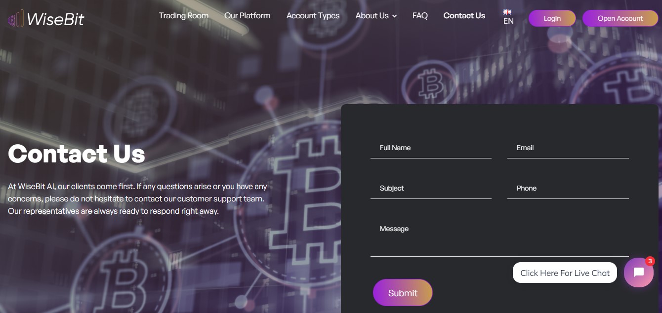 WiseBit.AI Customer Support